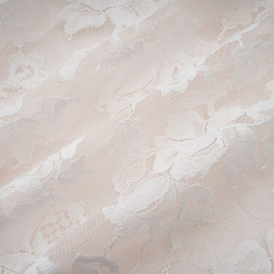 Vivienne White Floral Lace Corset Mini Dress with Detachable Sleeves