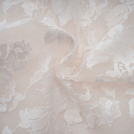 Vivienne White Floral Lace Corset Mini Dress with Detachable Sleeves