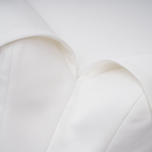 Alba White Sleeveless Barrel Waist Corset Maxi Dress Mermaid Train